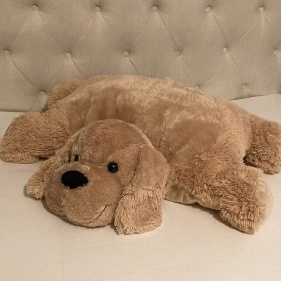 Pillow Chums Goldie Big Dog by KellyToy 22" X 21"  Soft & Cuddly 2011 - Picture 1 of 15